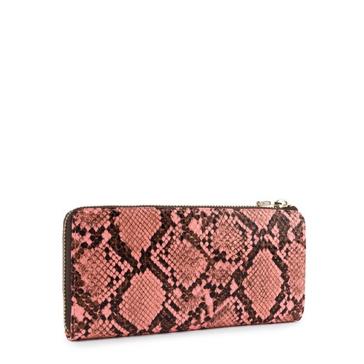 Medium pink Dorp Wild wallet