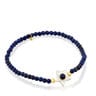 Bracelet Super Power en Lapis-Lazulis avec Or et Nacre