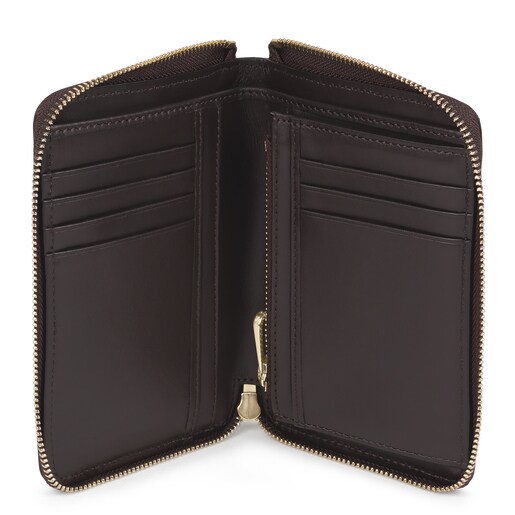 Cartera New Leissa de piel rosa claro