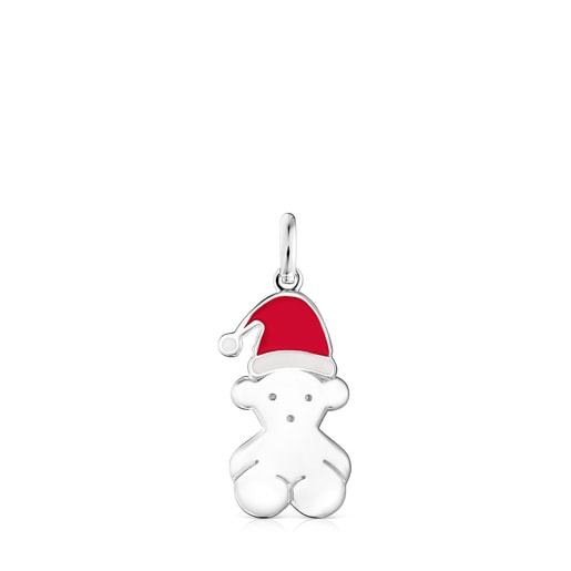Silver Xmas Collection Santa Pendant