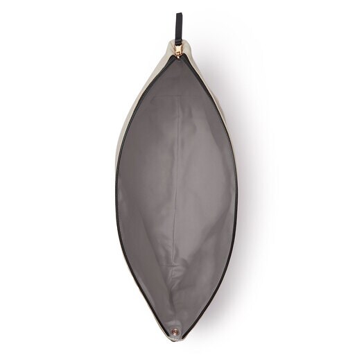 Bolsa pequeña Kaos Shock de Lona en color arena-topo