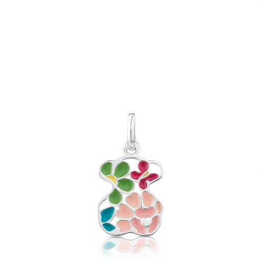 Silver Bliss Pendant with Enamel