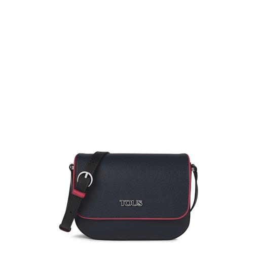 Navy blue and fuchsia TOUS Essential Crossbody bag