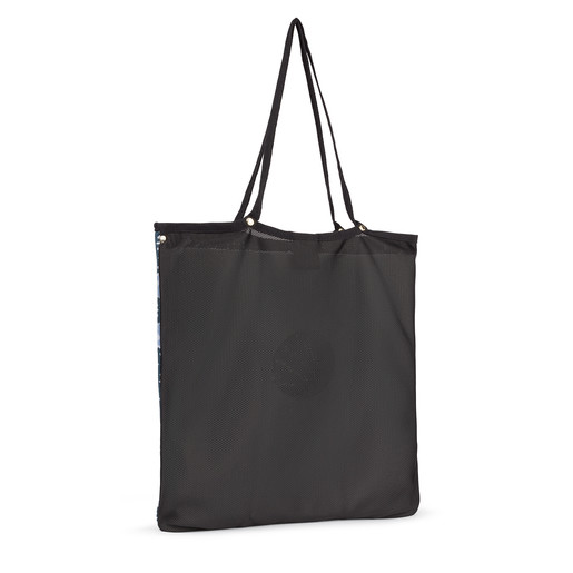 Πολύχρωμη-μπορντό τσάντα για ψώνια Jodie