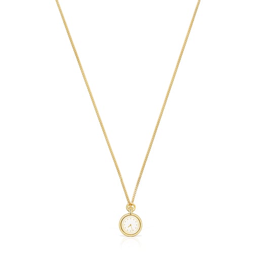 Silver Vermeil Job watch Necklace