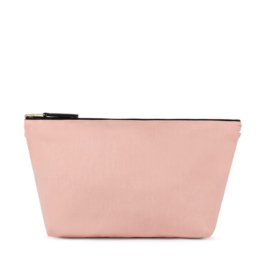 Medium pink-black Kaos Shock Reversible Handbag