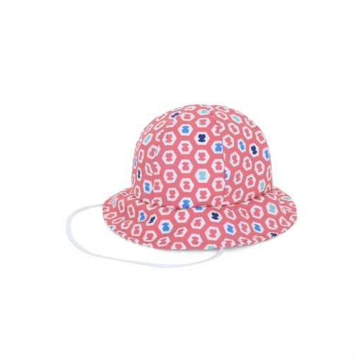 Gorro de playa niña Exagon Coral