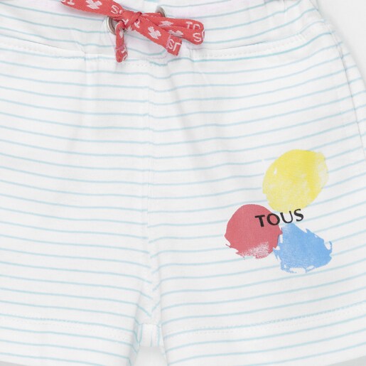 Bermuda de niño Casual rayas Único