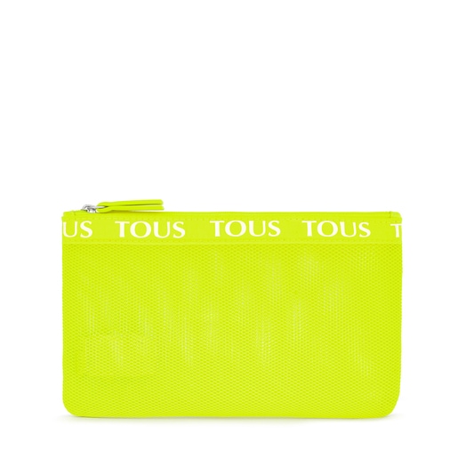 Pochette T Colors moyenne jaune fluo