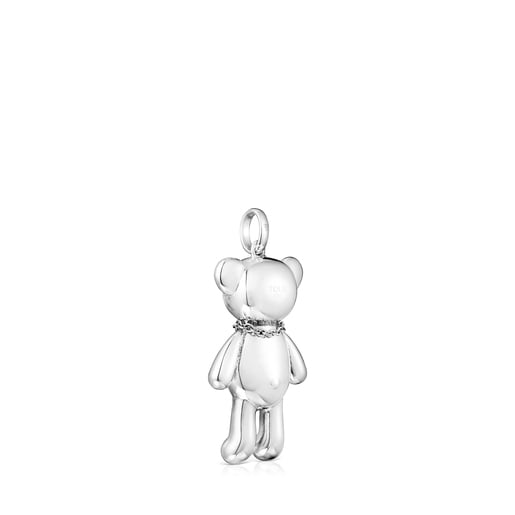 Colgante collar de plata Teddy Bear