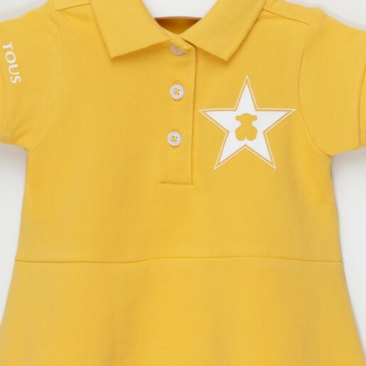 Vestido M/C polo Amarillo