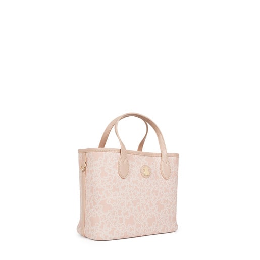 Malá kabelka Kaos Mini z růžového plátna
