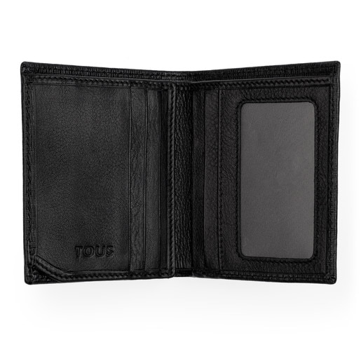 Small black Leather New Berlin Wallet