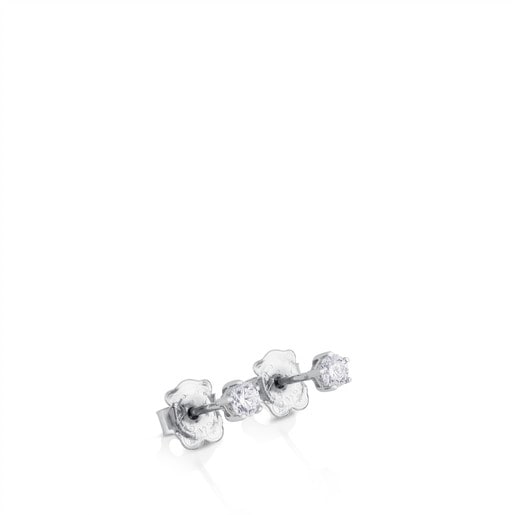 White Gold Les Classiques Earrings with Diamond