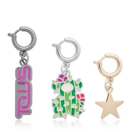 Pack of Three Cactus Multi Pendants