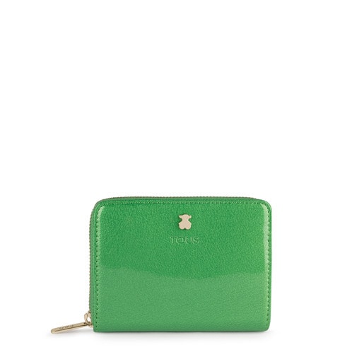 Mały zielony portfel z kolekcji Dorp