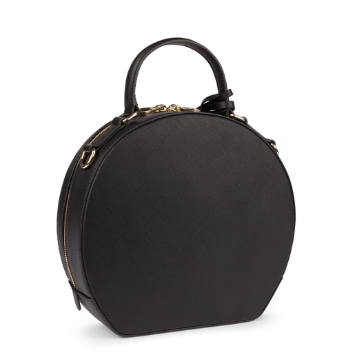 Medium black-natural Dulzena Rafia crossbody bag