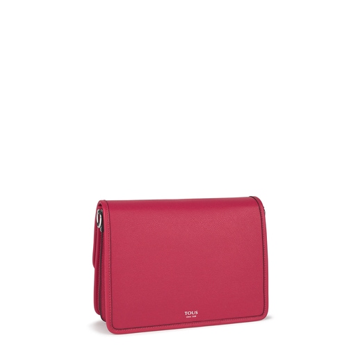 Medium crossbody bag Audree T POP fuchsia