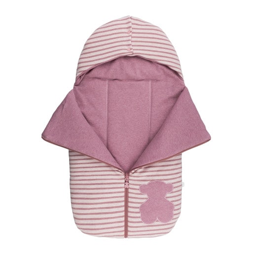 Saco cuco reversible Radiant Rosa