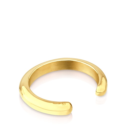 Pulsera Warm con baño de oro 18 kt sobre plata