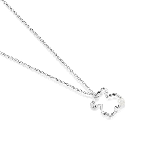Collar tous silueta plata 2025