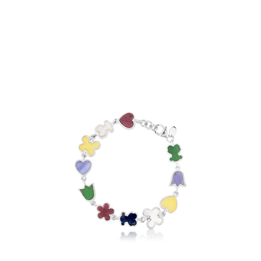 Pulsera Rainbow de Plata