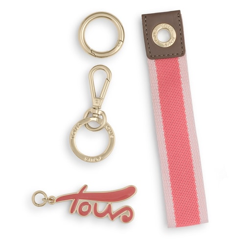 Pink Ribbon Key ring