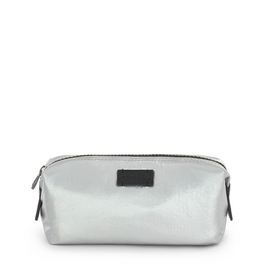 Medium gun Pleat Up toiletry bag