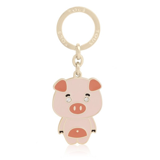 Chinese New Year pink Key Ring