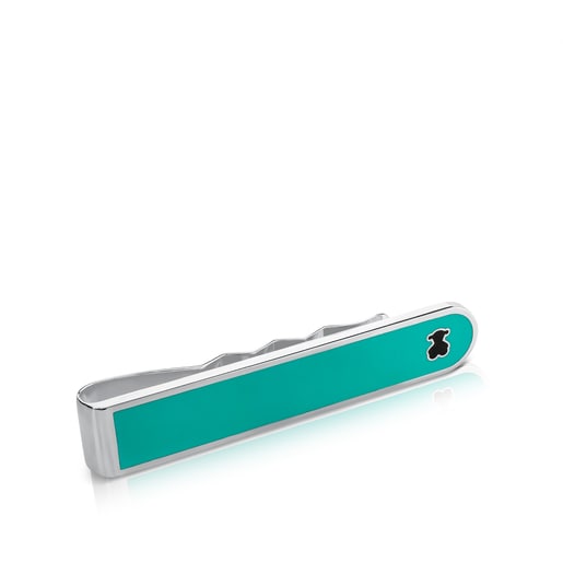 Stainless Steel TOUS Man Tie Clip