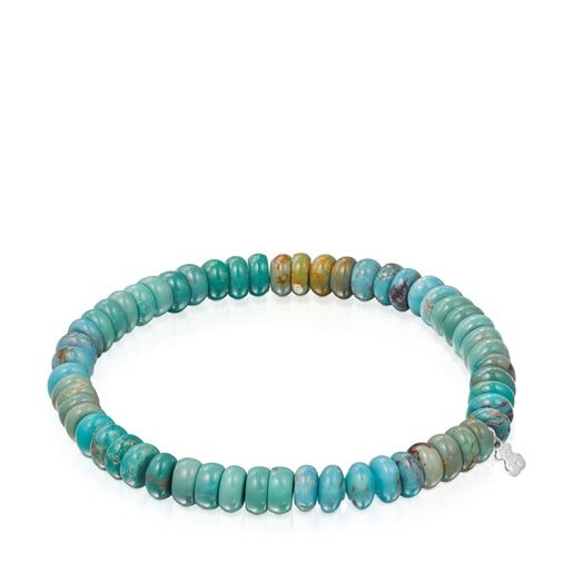 TOUS Color Bracelet with Turquoise and Silver
