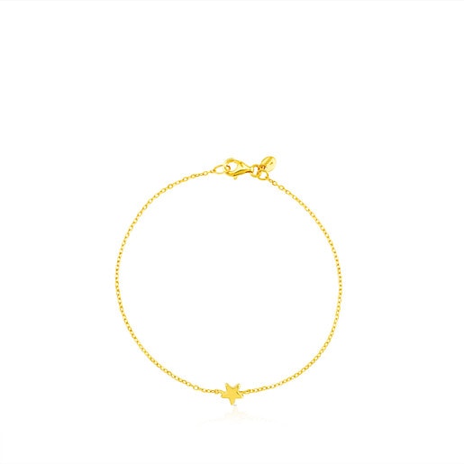 Gold Sweet Dolls XXS Bracelet with Star motif.