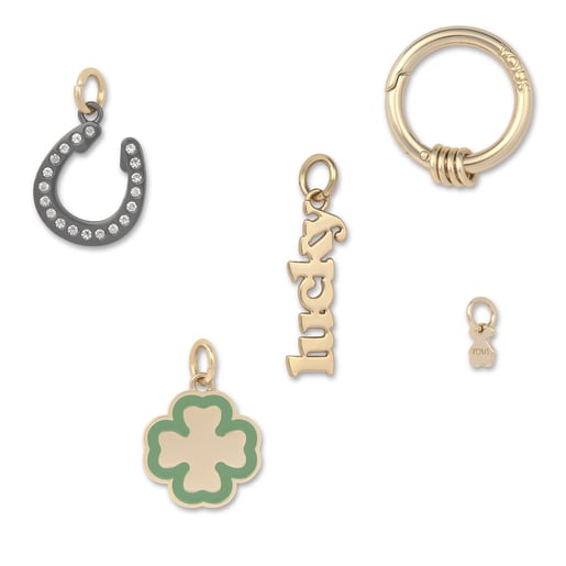 Porte-clés Lucky multicolore