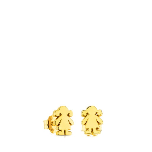 Gold Sweet Dolls Earrings