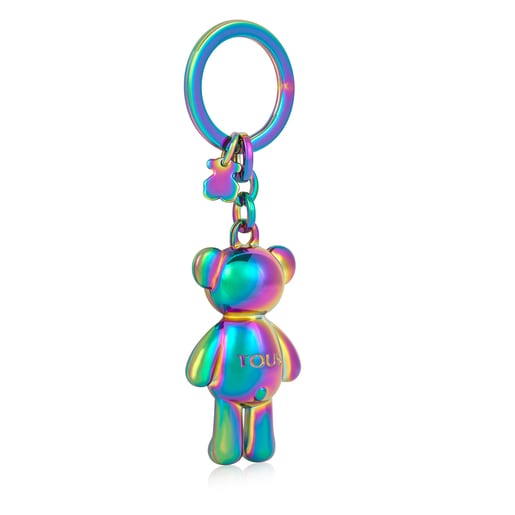 Iridescent Teddy Bear bear Key ring | TOUS