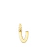 Μενταγιόν Alphabet από Χρυσό Vermeil με το γράμμα V