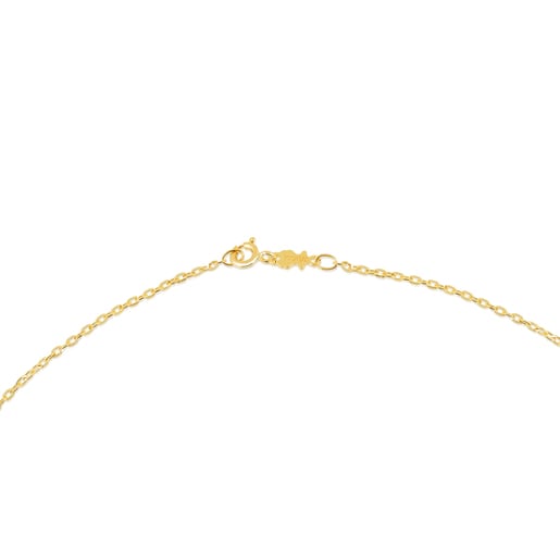 Gargantilla TOUS Chain de oro con anillas ovales, 45cm.
