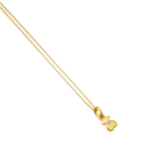 アウトレット！ TOUS トウス K18ペンダントネックレス Sweet