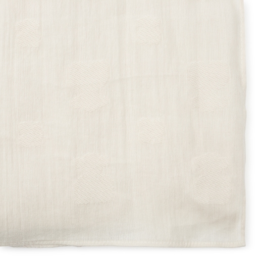 Ivory Cenura Bear Foulard