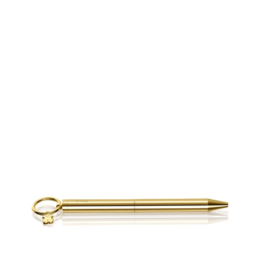 Gold IP Steel Hold Pen