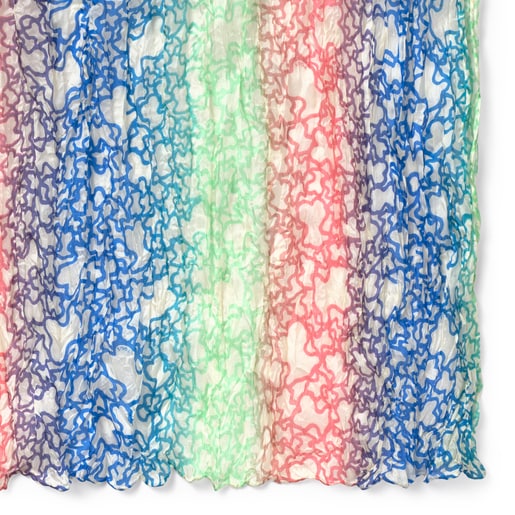 Fulard Mini Gradient Prisat sorra multicolor