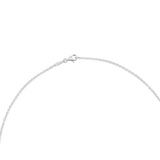 Gargantilla mediana de acero con anillas, 65 cm Chain