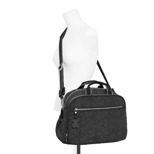 Τσάντα για μωρό Kaos New Colores σε ανθρακί - μαύρο χρώμα