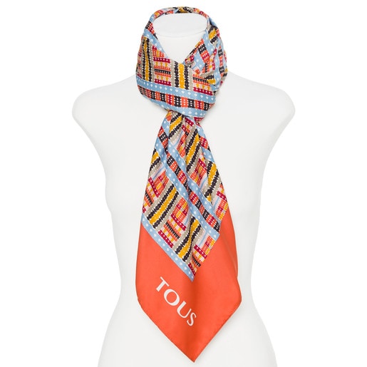 Multicolored Alicya scarf