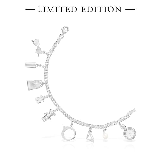 Pulsera Since 1920 de Plata con Perla y Topacio - Edición  limitada