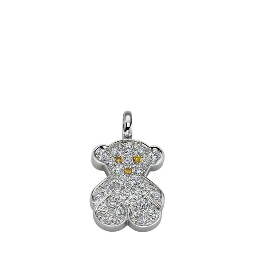 Dije Sweet Dolls Diamonds de oro blanco