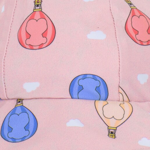 Gorro de playa niña Globo Rosa