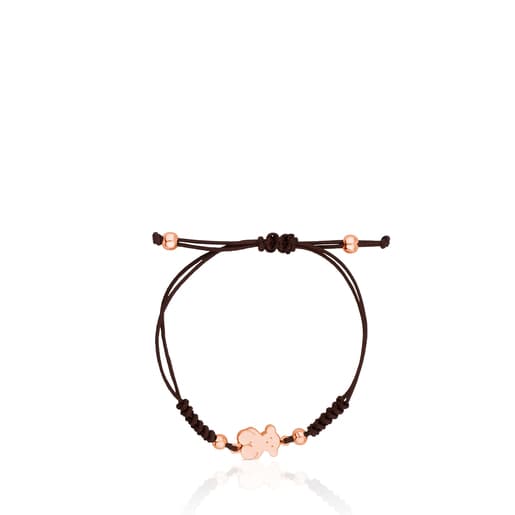 Rose Silver Vermeil Sweet Dolls bear Bracelet TOUS