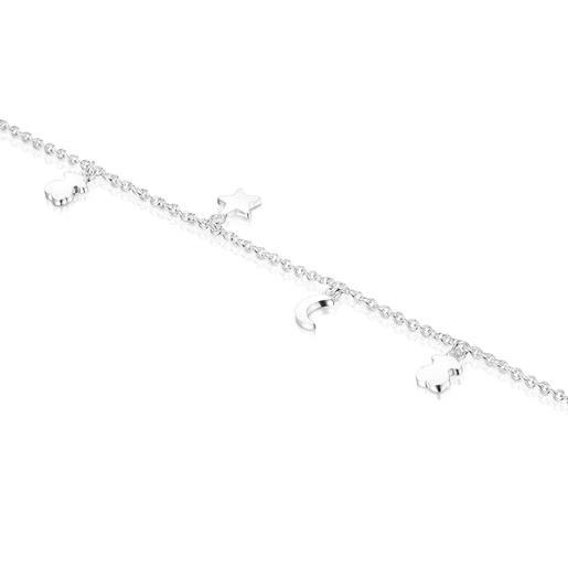 סט שרשרת וצמיד כסף