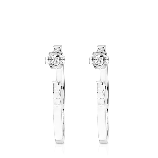 Pendientes aro Lio de plata